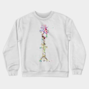 Aorta vein and heart Crewneck Sweatshirt